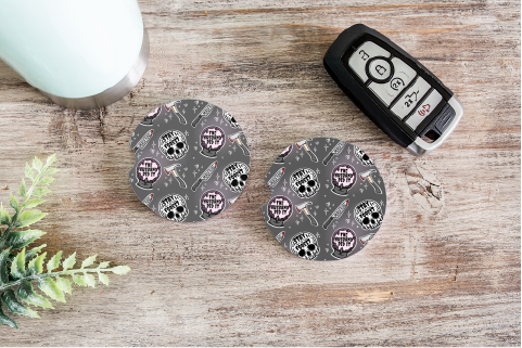 True Crime Murder | Car Coasters