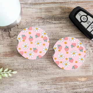 Strawberry Fields | Car Coaster