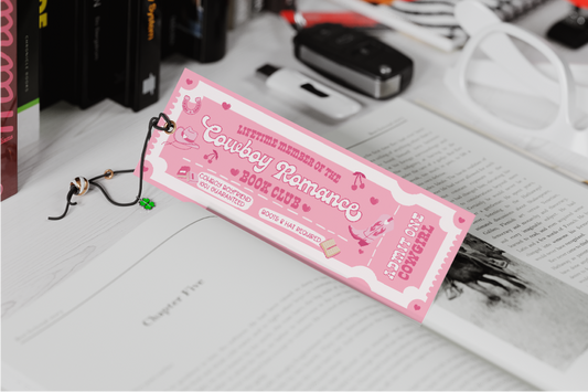 Cowboy Romance Bookmark