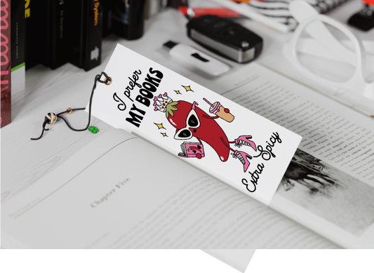 Extra Spicy Bookmark