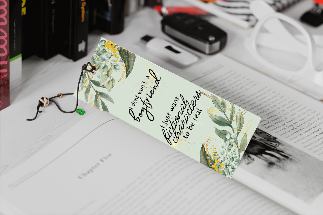 Fictional Boyfriend Bookmark