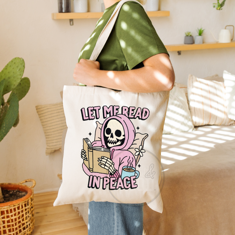 Read In Peace | Tote